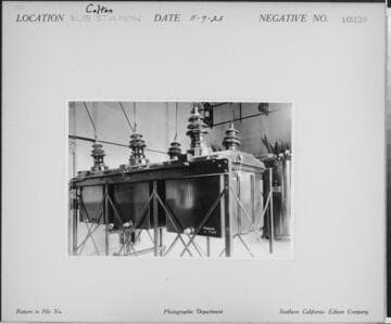 Colton Substation