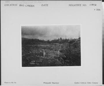 Big Creek, Shaver Lake Dam
