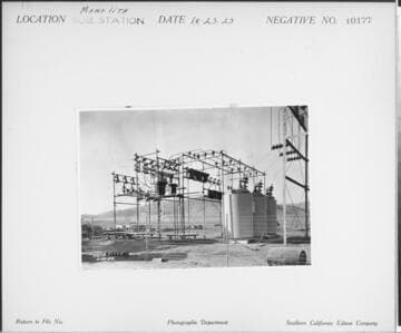 Monolith substation