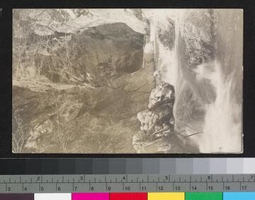 Men in a canyon