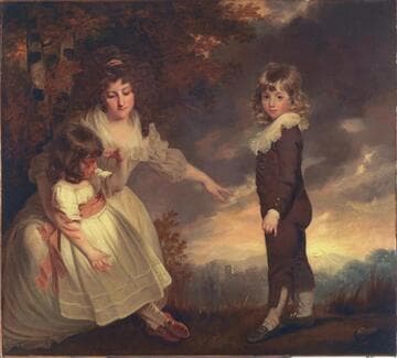 Susannah, Philip Lake, and Maria Godsal: The Godsal Children