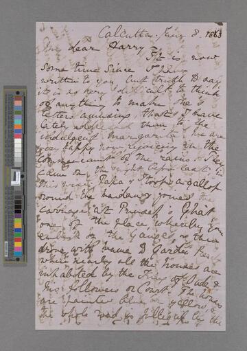 Alice Frances Trevelyan, after Dugdale. Letter to Henry Thurston Holland, after Viscount Knutsford