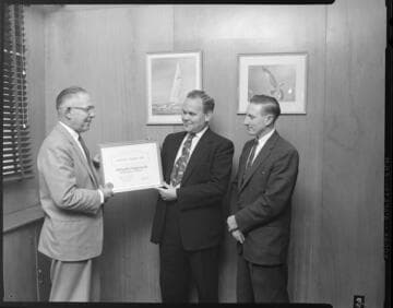 Award presentation