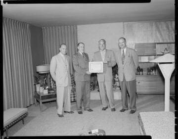 Award presentation