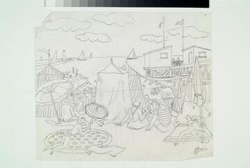 Beach Scene