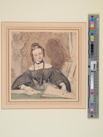 Lady in a Library