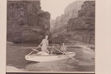 The "WEN" at the mouth of Supai Creek; Doerr, Nevills and Nancy Streator