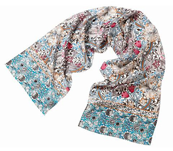 William Morris Golden Lily Pink Scarf $75 William Morris Golden Lily Pink Scarf $75