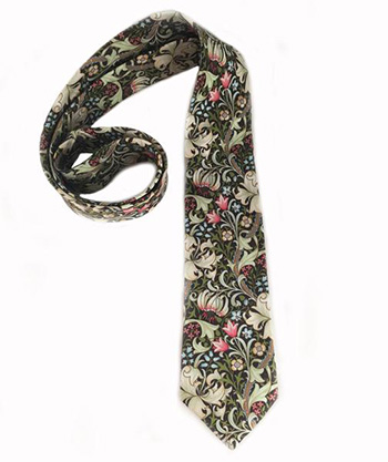 William Morris Golden Lily Black Tie William Morris Golden Lily Black Tie